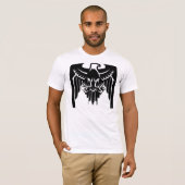 T-shirt Symbole d'aigle personnalisable Armoiries (Devant entier)