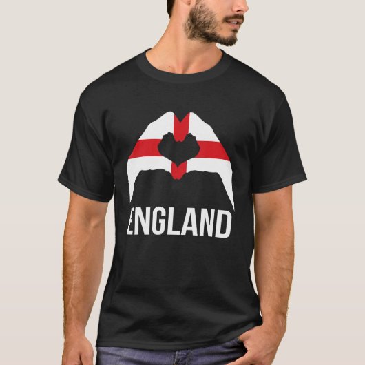 T-shirt Symbole d'amour Angleterre (Devant)
