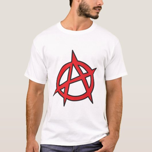 T-shirt Symbole d'anarchie (Devant)