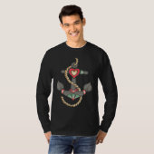 T-shirt Symbole d'Ancre d'expédition (Devant entier)