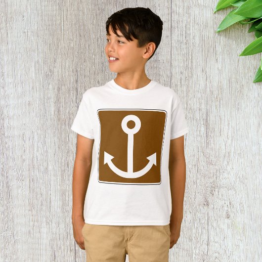 T-shirt SYMBOLE D'Ancre Nautique