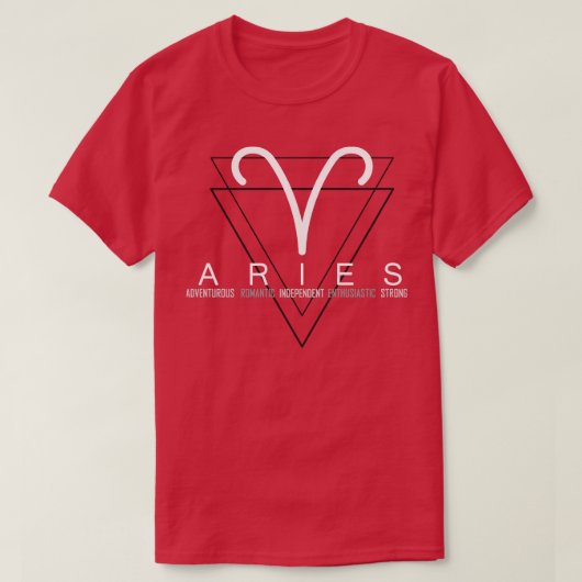T-shirt SYMBOLE D'Aries (Design devant)