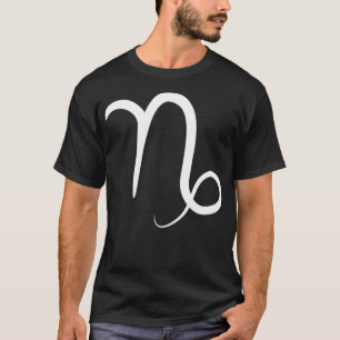 T-shirt SYMBOLE D'Astrologie Horoscope Capricorne