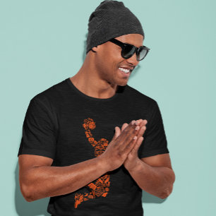 T-shirt Symbole de basket-ball Slam Jump Time