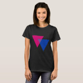 T-shirt Symbole de bisexualité (Devant entier)