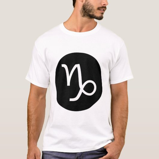 T-shirt Symbole de Capricorne (Devant)