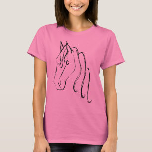 T-shirt Symbole de cheval