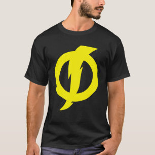 T-shirt Symbole de choc statique classique
