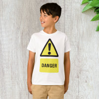 Symbole de danger jaune