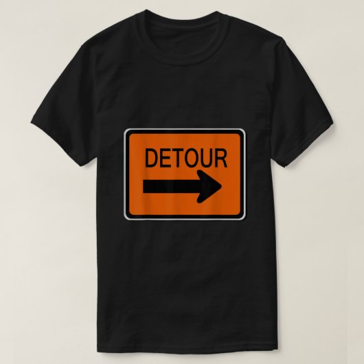 T-shirt Symbole de détour Simple Costume d'Halloween simpl (Design devant)