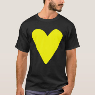 T-shirt Symbole de forme cardiaque Aimer gentillesse Paix 