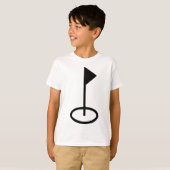 T-shirt Symbole de golf (Devant entier)