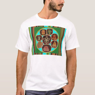T-shirt SYMBOLE DE GUÉRISON REIKI Karuna Chakra Tunnel cos