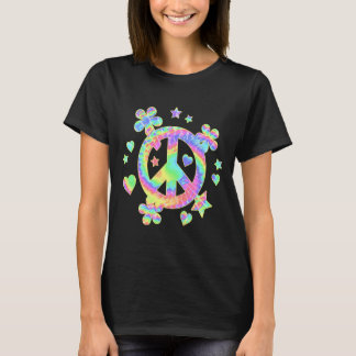 T-shirt SYMBOLE DE LA cravate SYMPA AMOUR Colorful Tee Dye