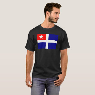 T-shirt symbole de la Grèce de drapeau de région de Crète
