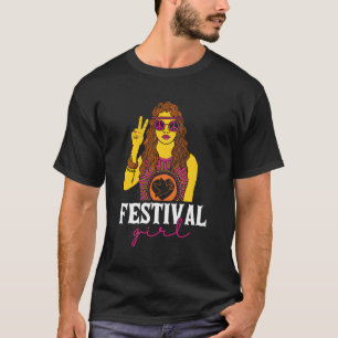 T-shirt Symbole de la Paix hippie hippie du Festival