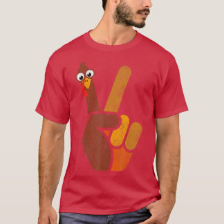 T-shirt SYMBOLE DE LA Paix Hippie Turquie Automne Drôle Th