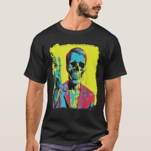 T-shirt SYMBOLE DE LA PAIX Squelette T Chemise