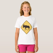 T-shirt Symbole de la route Moose (Devant entier)