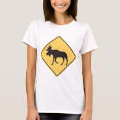 T-shirt Symbole de la route Moose (Devant)