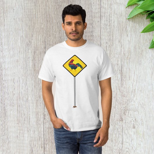 T-shirt Symbole de la route Rooster