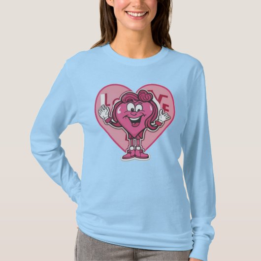 T-shirt Symbole de l'amour (Devant)