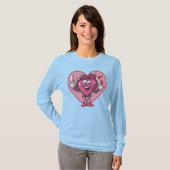 T-shirt Symbole de l'amour (Devant entier)