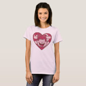 T-shirt Symbole de l'amour (Devant entier)