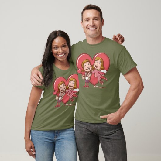 T-shirt Symbole de l'amour (Unisexe)