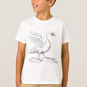 T-shirt Symbole de l'amour et de la fidélité Swan Fine Art