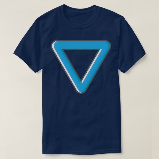 T-shirt Symbole de l'eau de l'alchimie (Design devant)