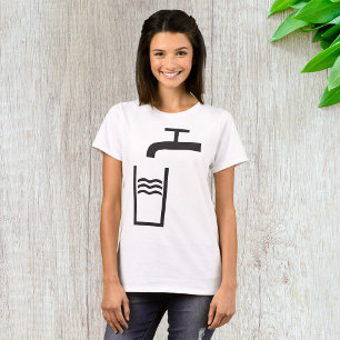 T-shirt Symbole de l'eau du robinet