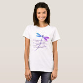T-shirt Symbole de libellule (Devant entier)