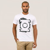 T-shirt Symbole de marqueur vert lanterne (Devant entier)