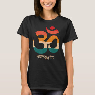T-shirt Symbole de méditation Om Namaste Bouddhisme Hindu