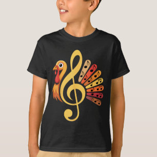 T-shirt Symbole de note de musique Turquie Enseignant Auto