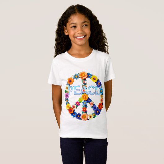 T-Shirt SYMBOLE DE PAIX (Devant entier)