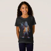 T-Shirt SYMBOLE DE PAIX Bigfoot Sasquatch (Devant entier)