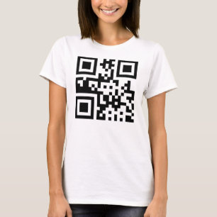 T-shirt Symbole ☮ de paix — Code QR
