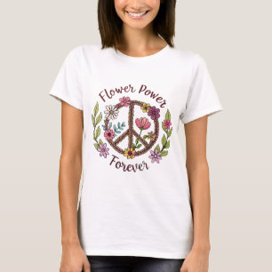 T-shirt SYMBOLE DE PAIX POUR LA PAIX les années 70