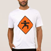 T-shirt SYMBOLE DE PASSAGE DE Yoga CHEMIN DE POSE DE GUERR (Devant)