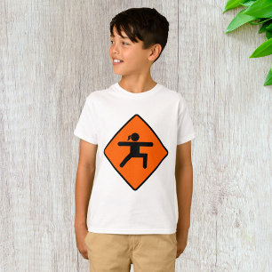T-shirt SYMBOLE DE PASSAGE DE Yoga CHEMIN DE POSE DE GUERR