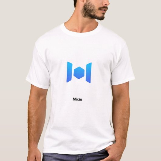T-shirt SYMBOLE DE PIÈCE cool MIXIN Cryptodevise (Devant)