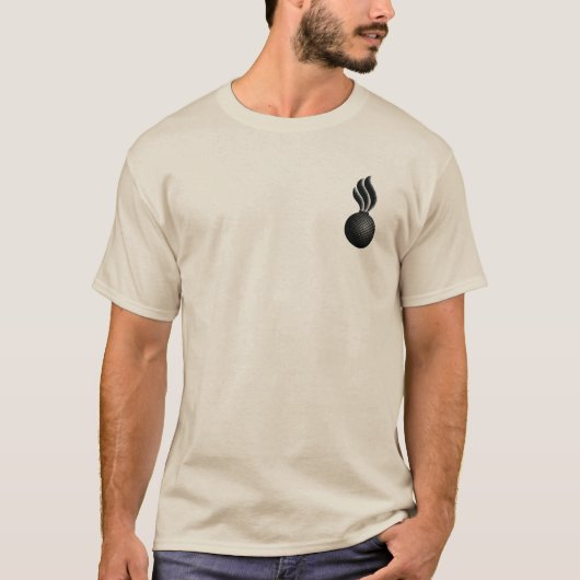 T-shirt SYMBOLE DE POT DE POINTE DES munitions IYAAYAS (Devant)