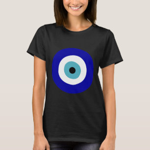 T-shirt Symbole de protection OEil bleu