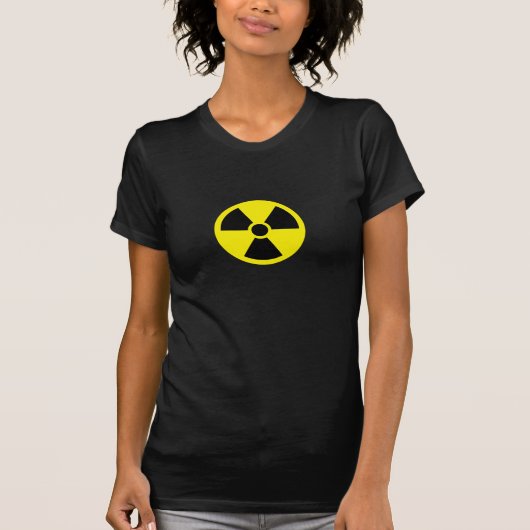 T-shirt symbole de radiation (Devant)