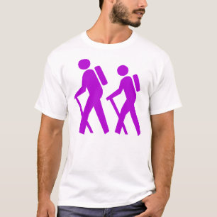 T-shirt Symbole de randonnée