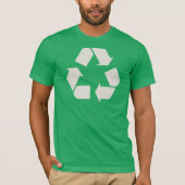 T-shirt Symbole de recyclage (Devant)