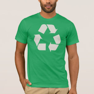 T-shirt Symbole de recyclage
