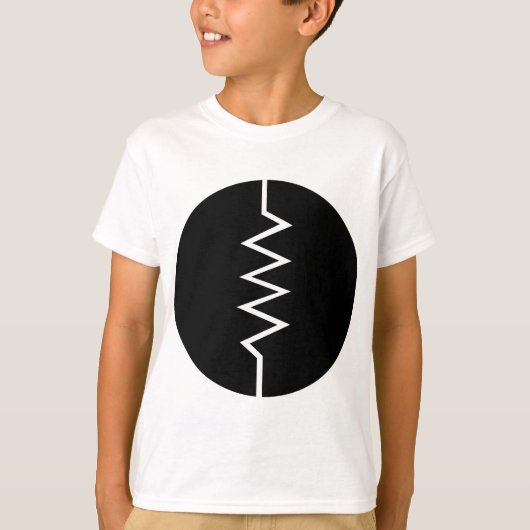 T-shirt Symbole de résistance - Cerclé (Devant)